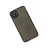 Newface Apple iPhone 11 Pro Max Kılıf Montreal Silikon Kapak - Siyah