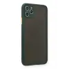 Newface Apple iPhone 11 Pro Max Kılıf Montreal Silikon Kapak - Yeşil