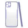 Newface iPhone 11 Pro Max Kılıf Platin Silikon - Lila