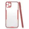 Newface iPhone 11 Pro Max Kılıf Platin Silikon - Pembe