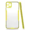 Newface iPhone 11 Pro Max Kılıf Platin Silikon - Sarı