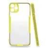 Newface iPhone 11 Pro Max Kılıf Platin Silikon - Sarı