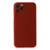 Newface Apple iPhone 11 Pro Max Kılıf PP Ultra İnce Kapak - Kırmızı