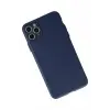 Newface Apple iPhone 11 Pro Max Kılıf Puma Silikon - Mavi