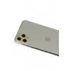 Newface Apple iPhone 11 Pro Max Rainbow Kamera Lens Koruma Cam - Gold