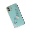 Newface iPhone 12 Kılıf Esila Silikon - Su Yeşili
