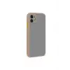 Newface Apple iPhone 12 Kılıf Montreal Silikon Kapak - Pembe