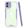 Newface iPhone 12 Kılıf Platin Silikon - Lila
