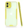 Newface iPhone 12 Kılıf Platin Silikon - Sarı