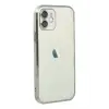 Newface iPhone 12 Kılıf Razer Lensli Silikon - Gümüş