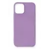 Newface iPhone 12 Mini Kılıf First Silikon - Lila