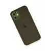 Newface Apple iPhone 12 Mini Kılıf Montreal Silikon Kapak - Açık Yeşil