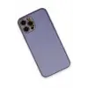 Newface iPhone 12 Pro Kılıf Coco Deri Silikon Kapak - Açık Lila
