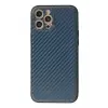 Newface Apple iPhone 12 Pro Kılıf Coco Karbon Silikon - Mavi