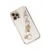 Newface iPhone 12 Pro Kılıf Esila Silikon - Beyaz