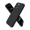 Newface Apple iPhone 12 Pro Kılıf First Silikon - Siyah