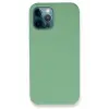 Newface Apple iPhone 12 Pro Kılıf Lansman Legant Silikon - Yeşil