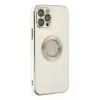 Newface Apple iPhone 12 Pro Kılıf Store Silikon - Beyaz