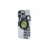 Newface iPhone 12 Pro Max Kılıf Apollo Magneticsafe Desenli Kapak - Apollo Şeffaf - 5