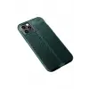 Newface iPhone 12 Pro Max Kılıf Auto Focus Kapak - Yeşil
