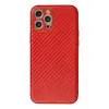 Newface Apple iPhone 12 Pro Max Kılıf Coco Karbon Silikon - Kırmızı