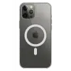 Newface Apple iPhone 12 Pro Max Kılıf Magneticsafe Şeffaf Silikon - Şeffaf