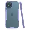 Newface iPhone 12 Pro Max Kılıf Platin Silikon - Lila