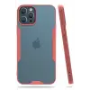 Newface Apple iPhone 12 Pro Max Kılıf Platin Silikon - Pembe