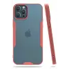 Newface iPhone 12 Pro Max Kılıf Platin Silikon - Pembe