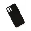 Newface iPhone 12 Pro Max Kılıf PP Ultra İnce Kapak - Siyah