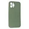 Newface Apple iPhone 12 Pro Max Kılıf PP Ultra İnce Kapak - Yeşil