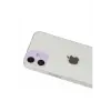 Newface iPhone 12 Rainbow Kamera Lens Koruma Cam - Mor