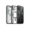Newface Apple iPhone 13 Kılıf Kross Magneticsafe Kapak - Siyah