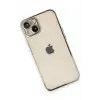 Newface iPhone 13 Kılıf Razer Lensli Silikon - Gümüş