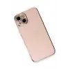 Newface iPhone 13 Kılıf Volet Silikon - Pembe