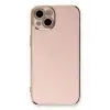 Newface Apple iPhone 13 Kılıf Volet Silikon - Pembe