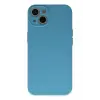 Newface Apple iPhone 13 Mini Kılıf Nano içi Kadife Silikon - Mavi
