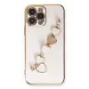 Newface iPhone 13 Pro Kılıf Esila Silikon - Beyaz