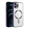 Newface Apple iPhone 13 Pro Kılıf Kross Magneticsafe Kapak - Mor