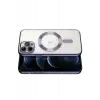 Newface Apple iPhone 13 Pro Kılıf Kross Magneticsafe Kapak - Mor