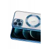 Newface Apple iPhone 13 Pro Kılıf Kross Magneticsafe Kapak - Sierra Blue