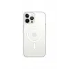 Newface Apple iPhone 13 Pro Kılıf Magneticsafe Şeffaf Silikon - Şeffaf