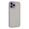 Newface iPhone 13 Pro Kılıf Montreal Silikon Kapak - Mor