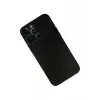 Newface Apple iPhone 13 Pro Kılıf PP Ultra İnce Kapak - Siyah