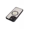 Newface iPhone 13 Pro Kılıf Prag Magneticsafe Kapak - Siyah
