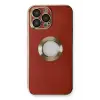 Newface Apple iPhone 13 Pro Kılıf Store Silikon - Kırmızı