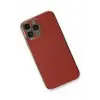 Newface iPhone 13 Pro Kılıf Volet Silikon - Kırmızı