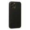 Newface iPhone 13 Pro Max Kılıf Coco Deri Silikon Kapak - Siyah