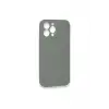 Newface iPhone 13 Pro Max Kılıf Lansman Legant Silikon - Gri