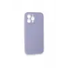 Newface iPhone 13 Pro Max Kılıf Lansman Legant Silikon - Lila